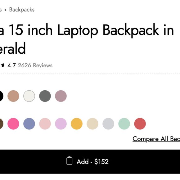 Leather Backpack - Picture 9 of 9